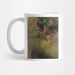 Yellow Dancers (In the Wings) by Edgar Degas Mug